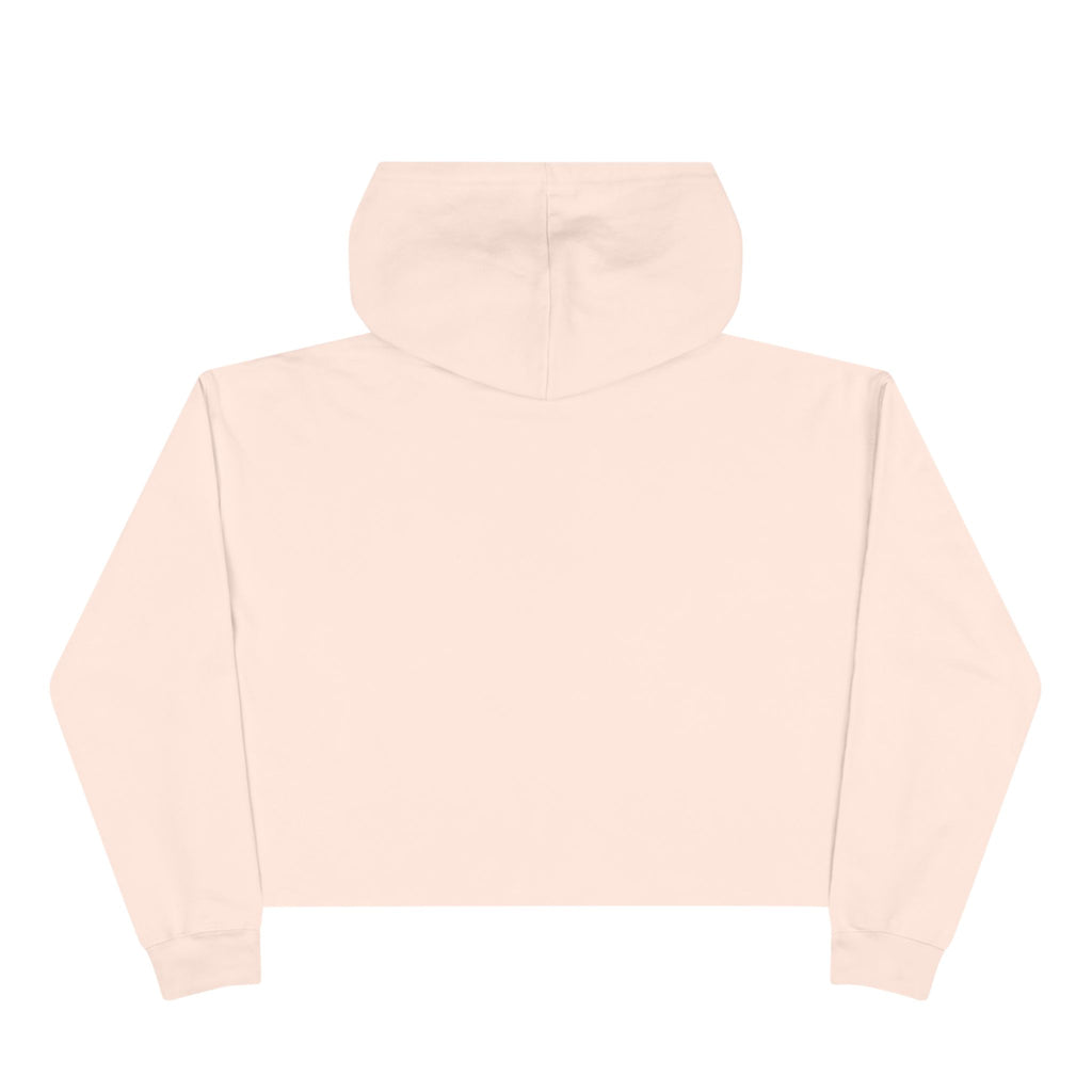 Cherry Bomb Crop Hoodie — Retro Cherry Graphic Cropped Hoodie