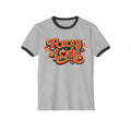 Foxy Lady Ringer Tee | Retro 70s Script Graphic T-Shirt
