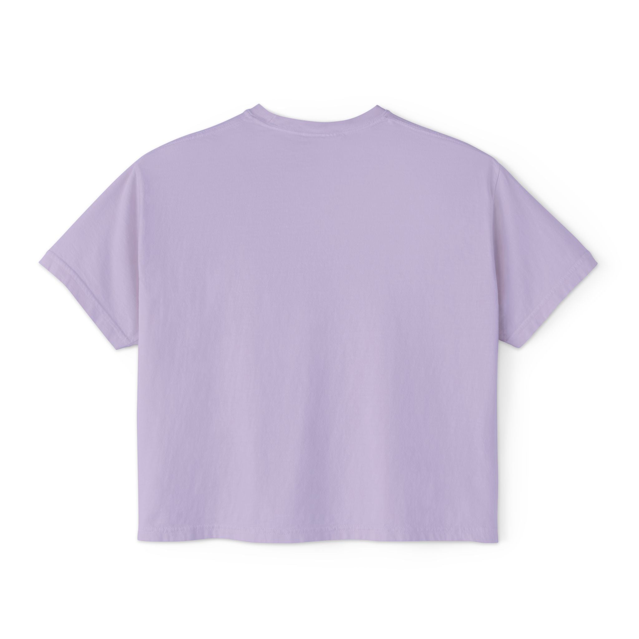 Foxy Lady Boxy Tee — Retro 70s Graphic Women’s Crop T-Shirt