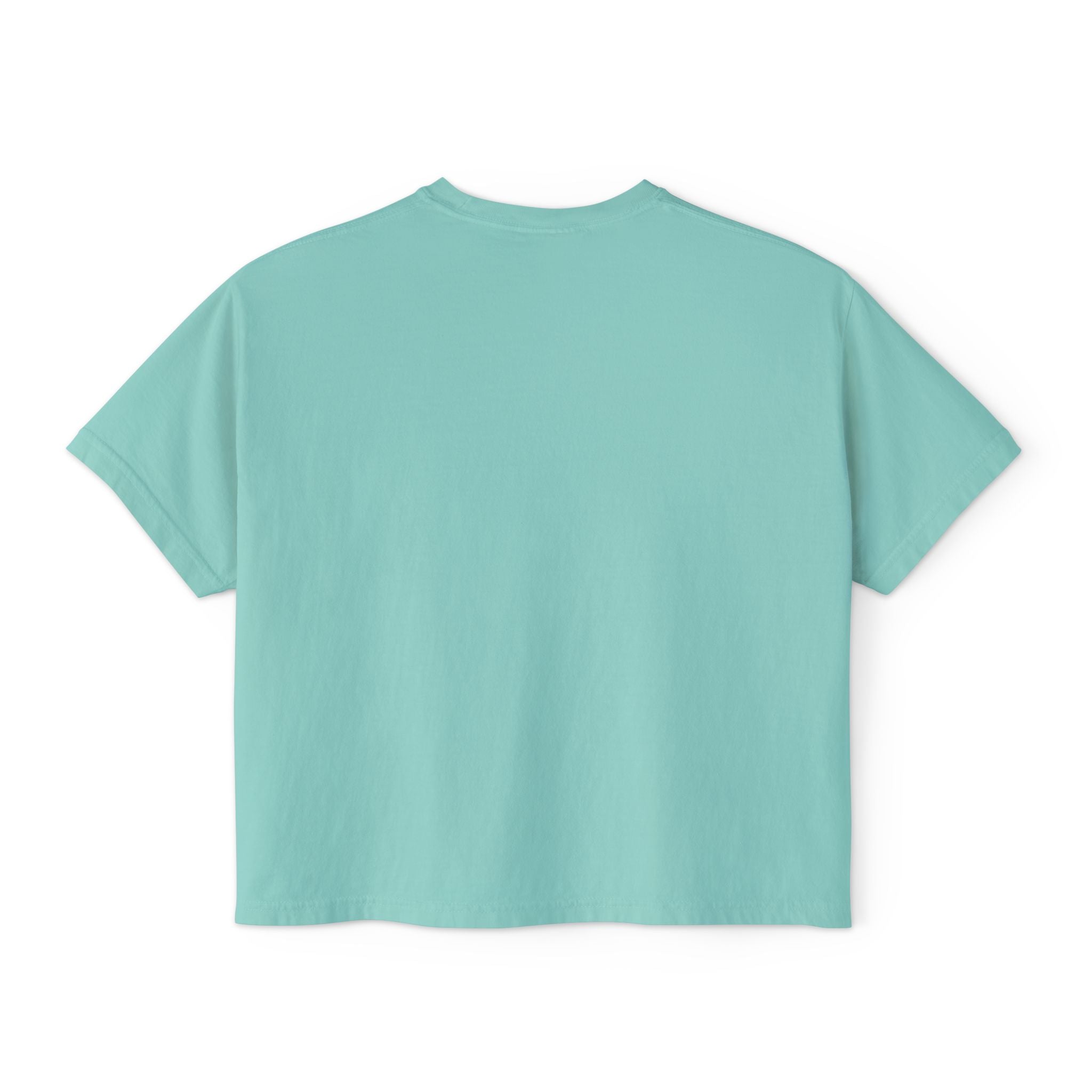 Foxy Lady Boxy Tee — Retro 70s Graphic Women’s Crop T-Shirt