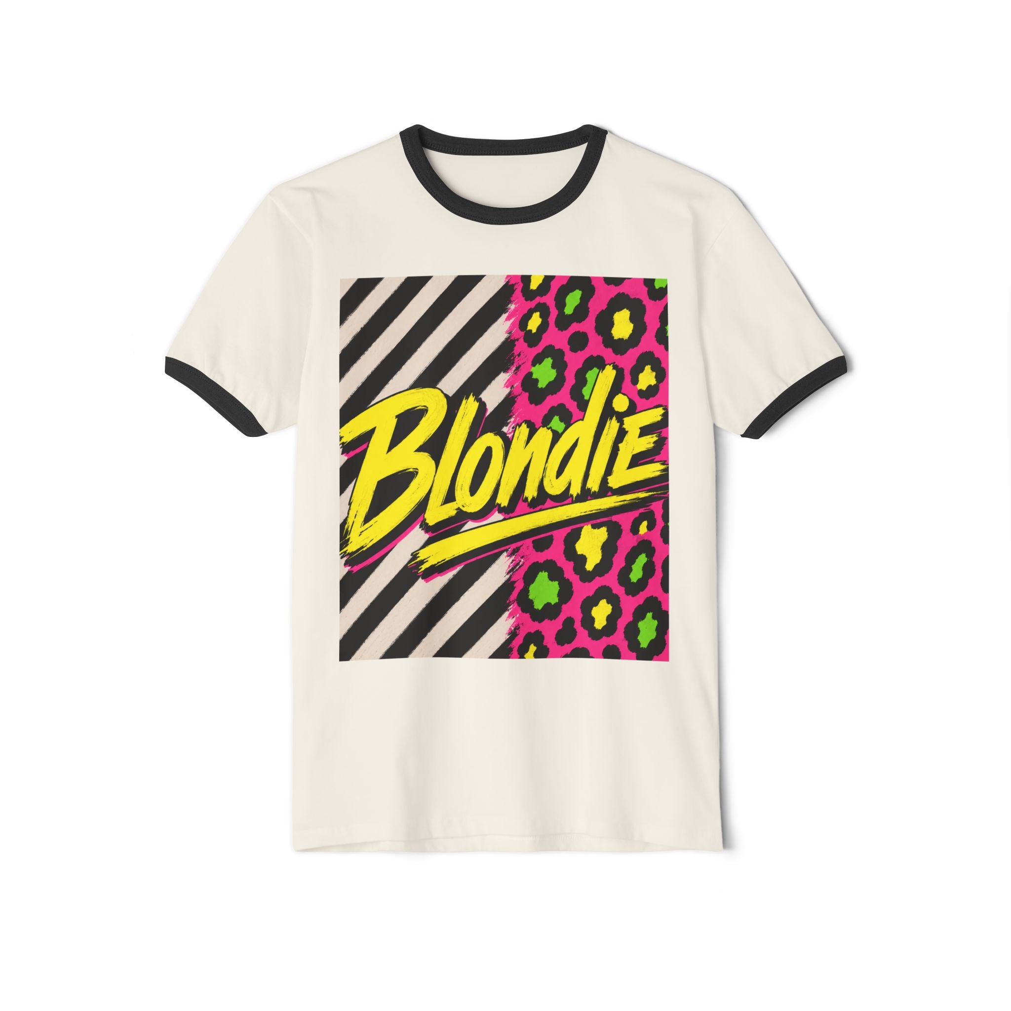 Blondie Retro Neon Ringer T-Shirt