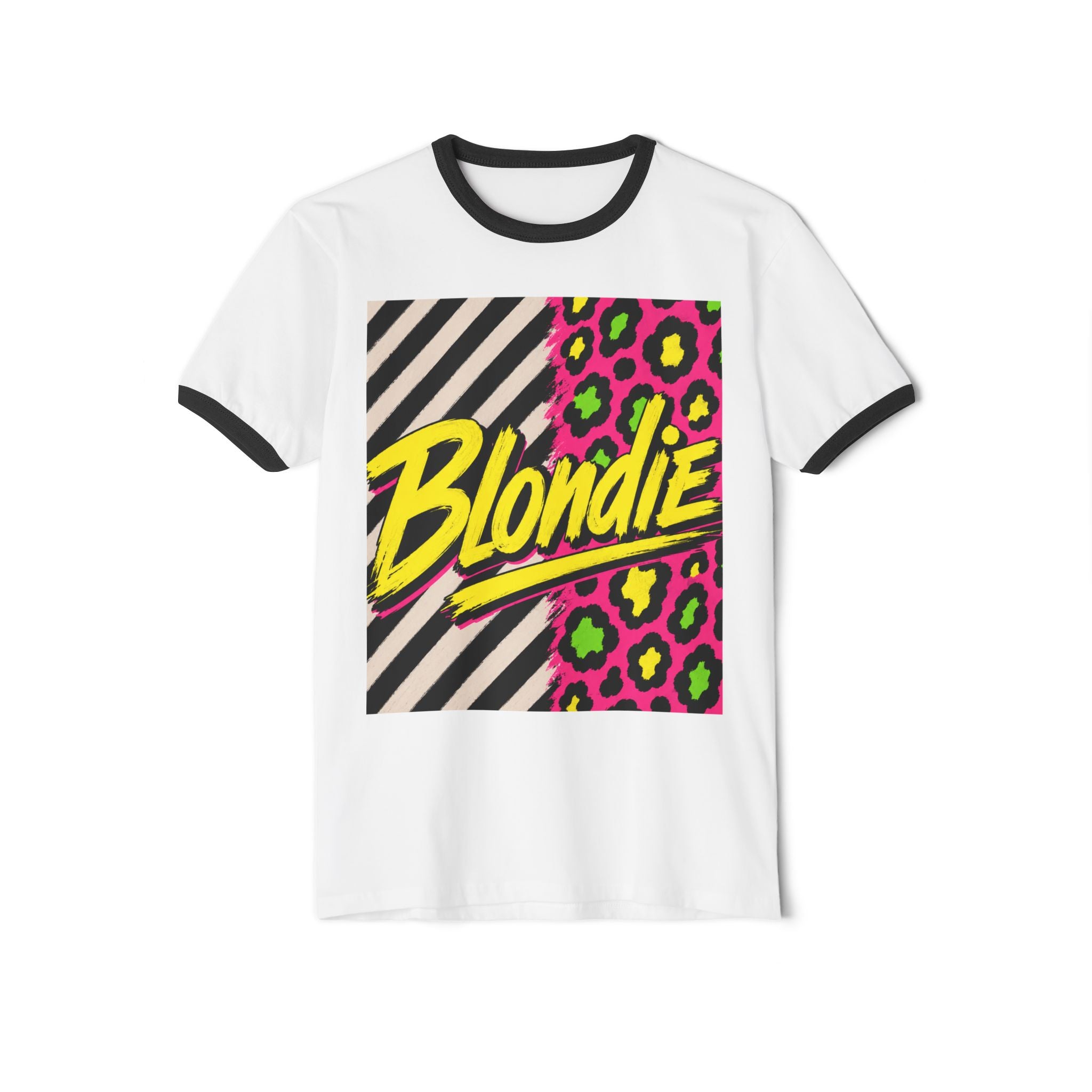 Blondie Retro Neon Ringer T-Shirt
