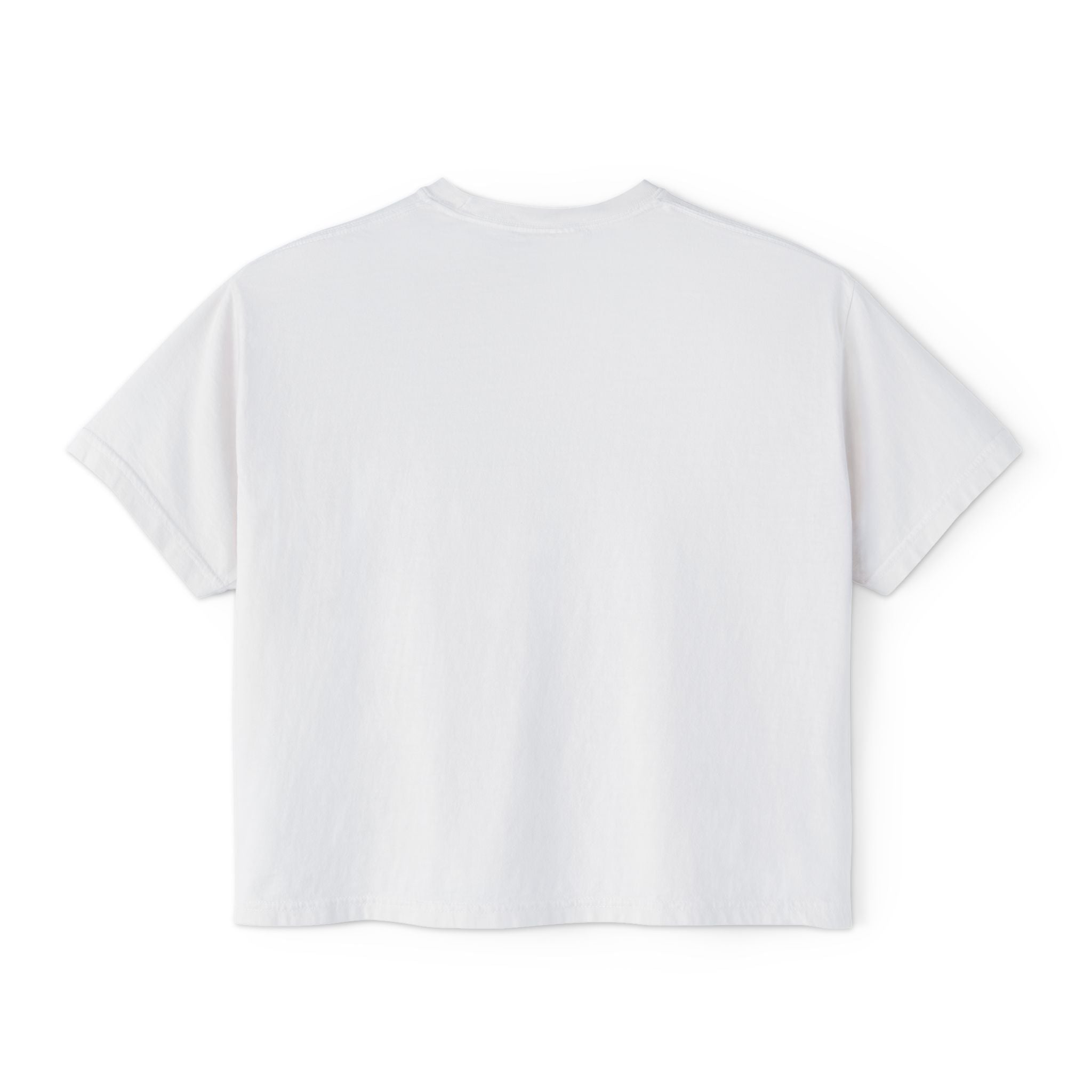 Foxy Lady Boxy Tee — Retro 70s Graphic Women’s Crop T-Shirt