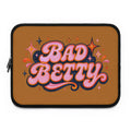Bad Betty Retro Laptop Sleeve — 70s Retro Typography Protective Case