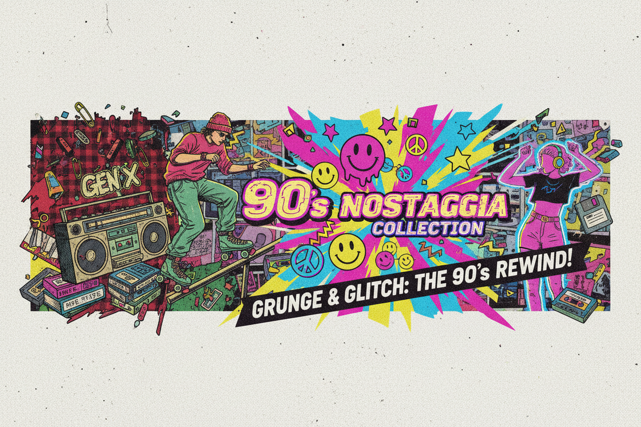 Gen X Retro Banner